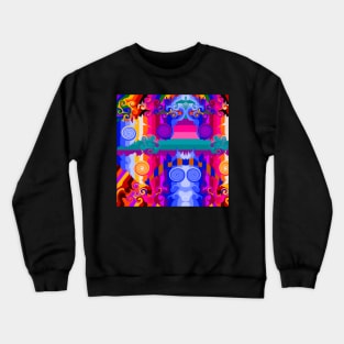 Abstract Art by Orchid 1 Crewneck Sweatshirt